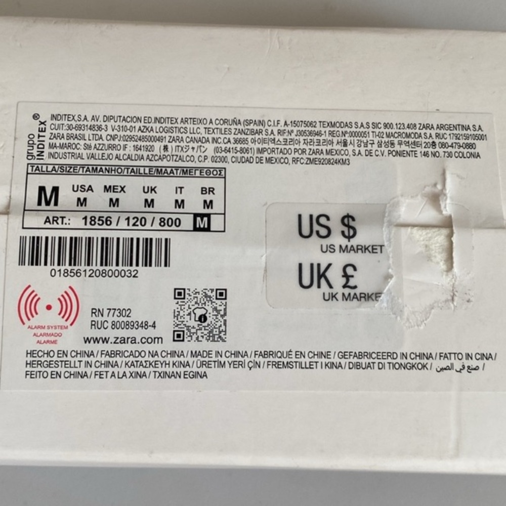 NWT Zara Resin Hoop Earrings - Picture 8 of 12